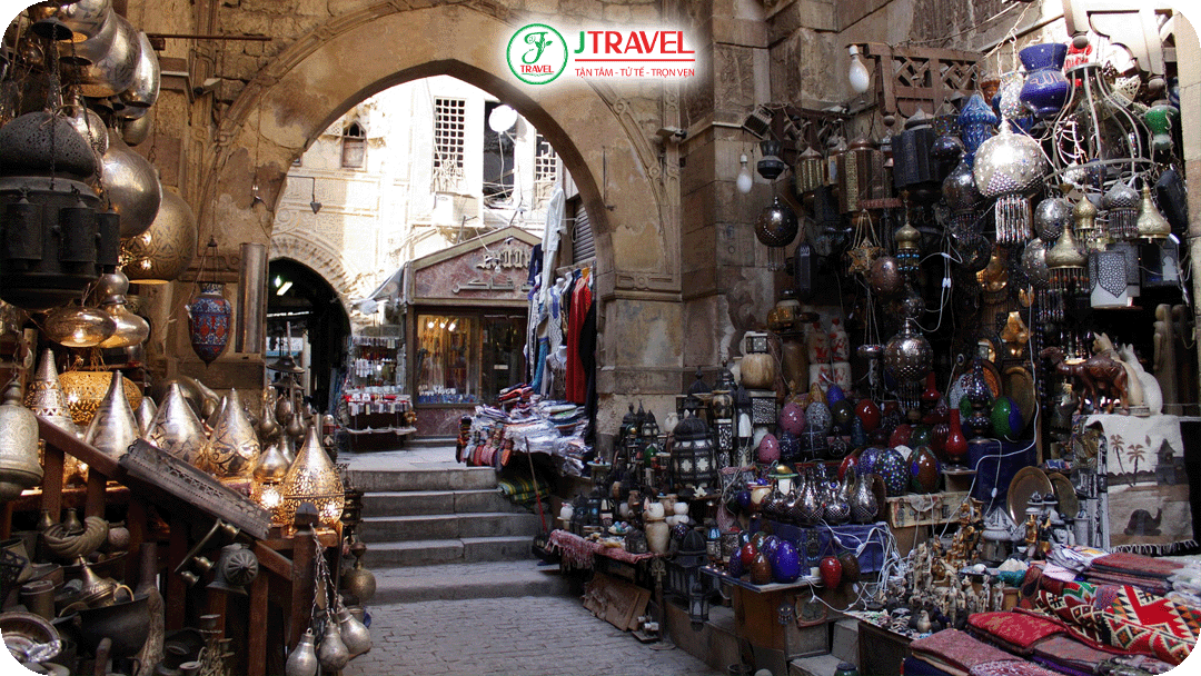 Kinh nghiệm mua sắm khi đi tour Ai Cập