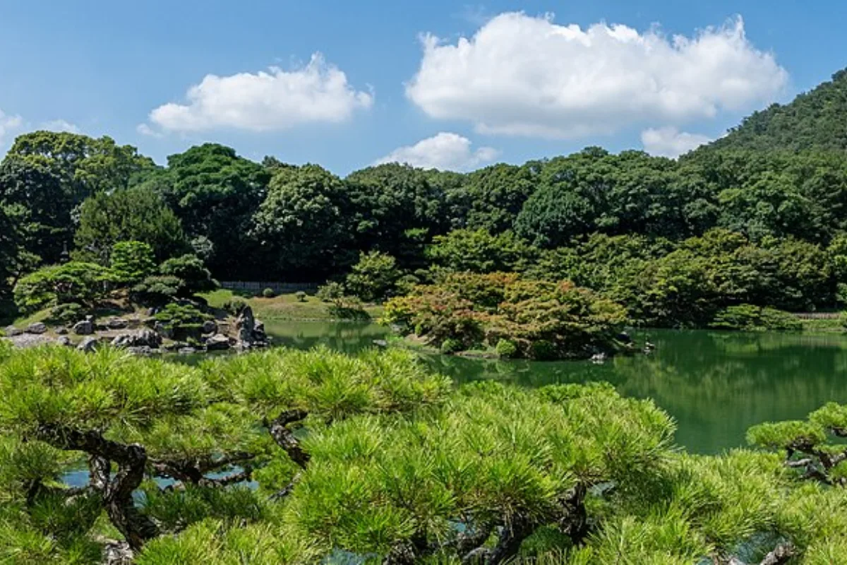 Vườn Ritsurin ở Takamatsu