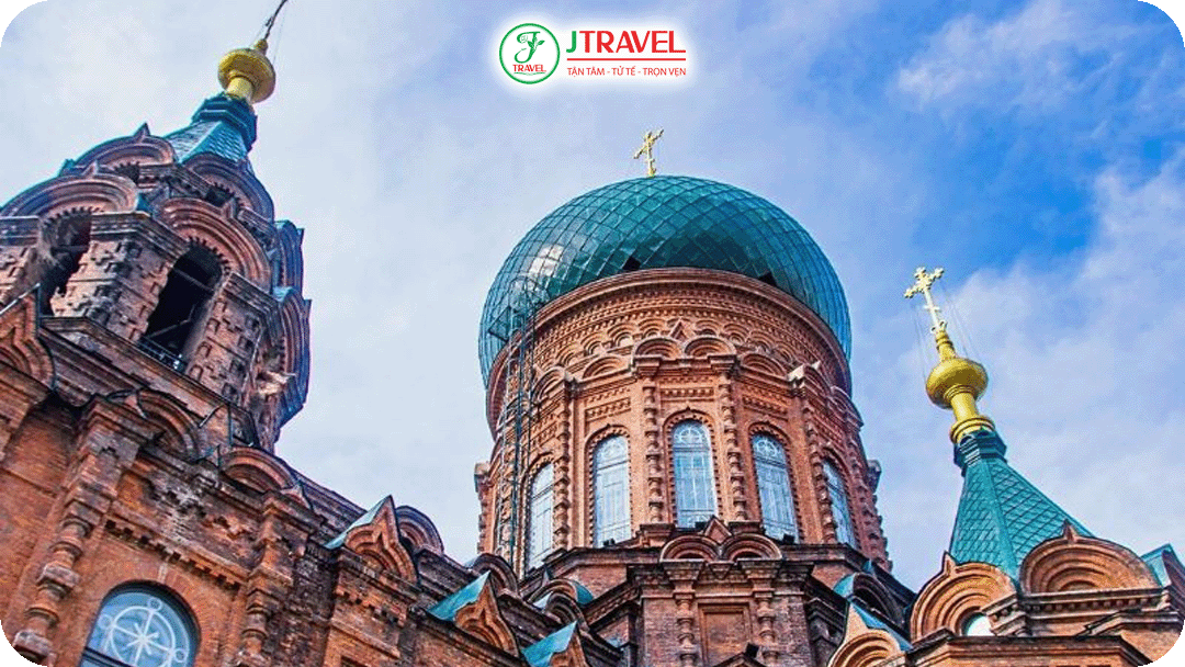 Vẻ đẹp rực rỡ của nhà thờ Saint Sophia Cáp Nhĩ Tân