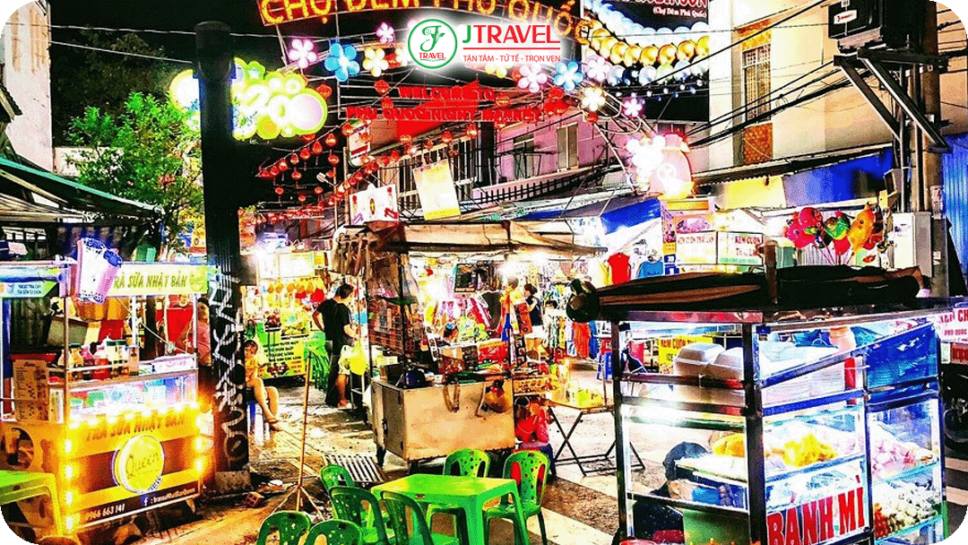 Chợ đêm Phú Quốc - Thiên đường ăn uống và vui chơi của Phú Quốc