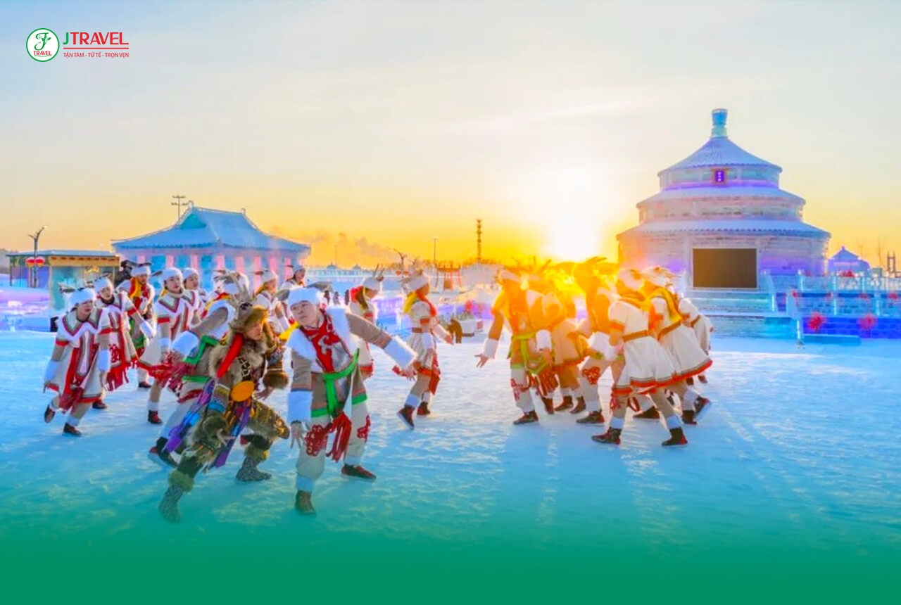 [HN] Tour Noel: Cáp Nhĩ Tân - Làng Tuyết Hương - Thế Giới Băng Đăng - Trang Viên Volga 5N4Đ | Bay Thẳng Charter