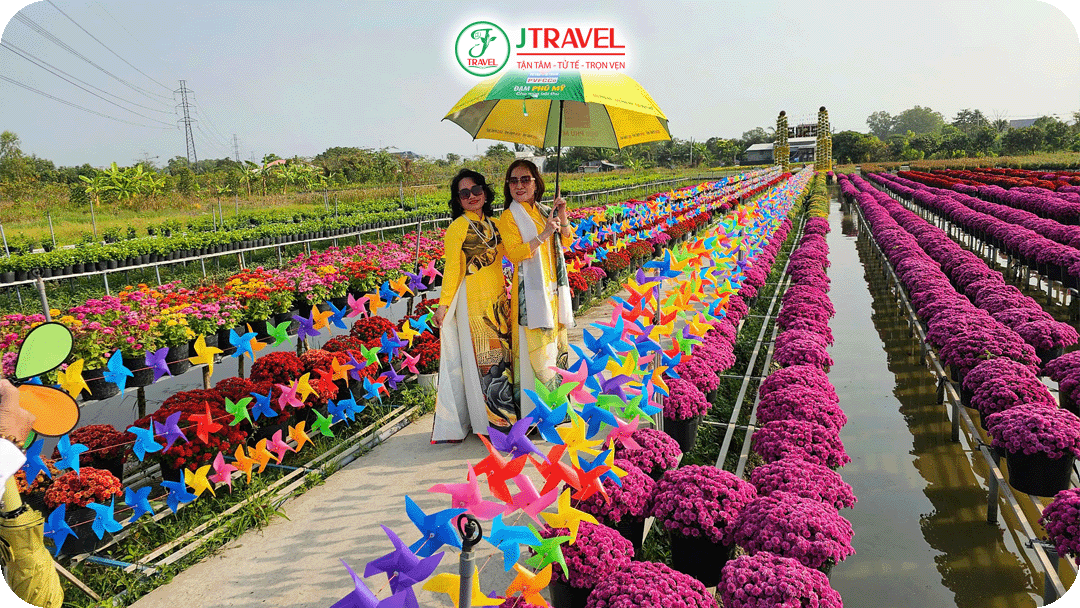 Làng hoa Sa Đéc - Thủ phủ hoa lớn nhất miền Tây