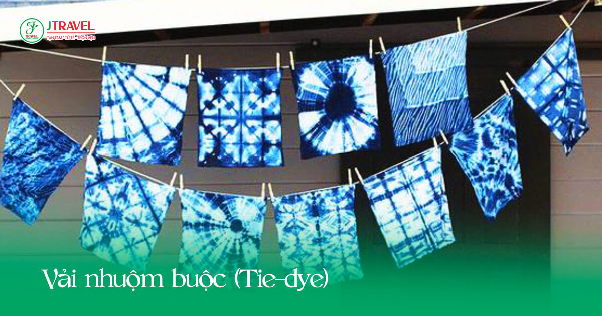 Vải nhuộm buộc (Tie-dye)
