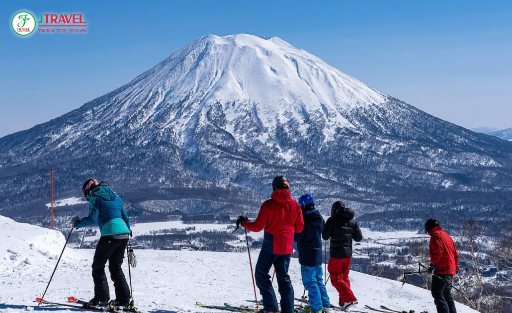 Khung cảnh mùa đông tại Hokkaido