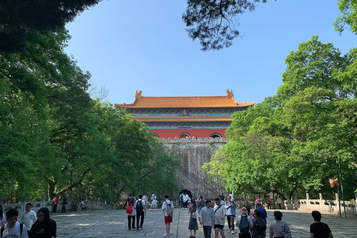 Minh Hiếu Lăng trên núi Tử Kim, Nam Kinh