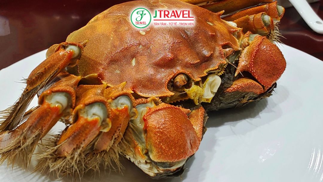 Cua lông nguyên liệu chính trong món mì