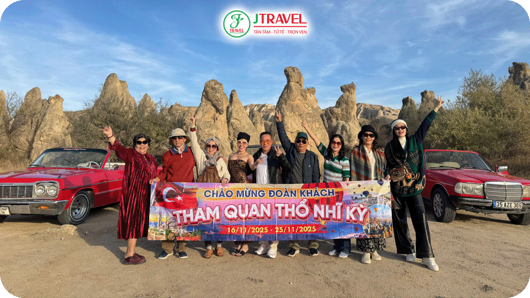 Tour Thổ Nhĩ Kỳ của J Travel trong mùa thu thường được đánh giá cao