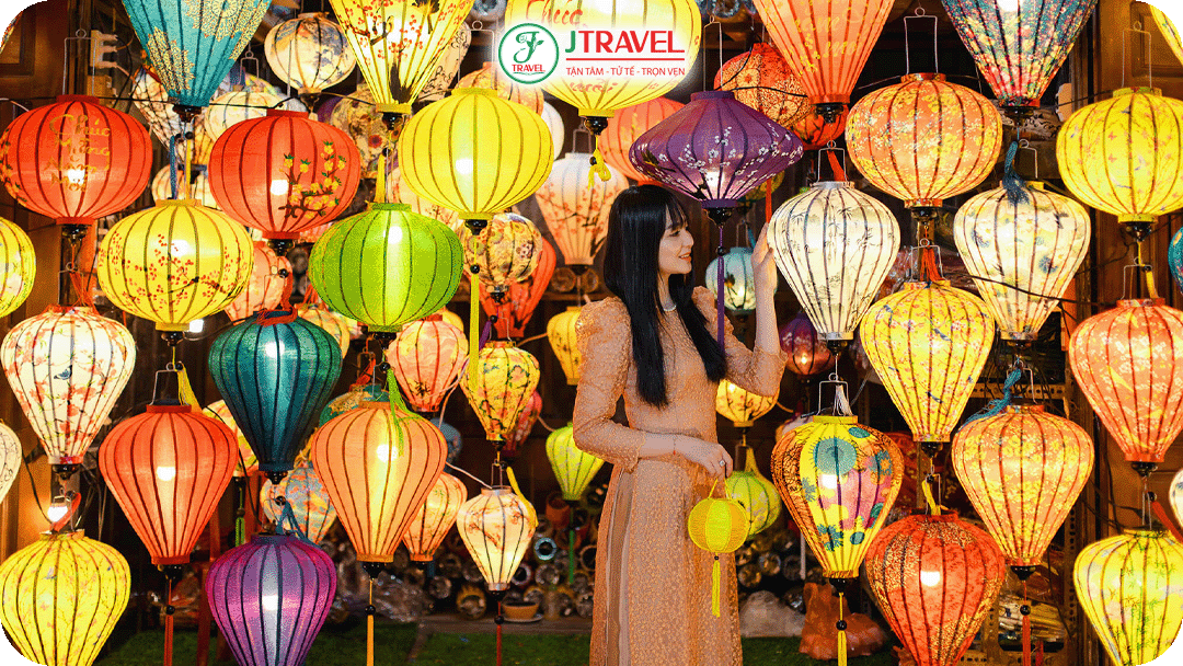 Phố đèn lồng – Không gian đặc trưng của Hội An về đêm