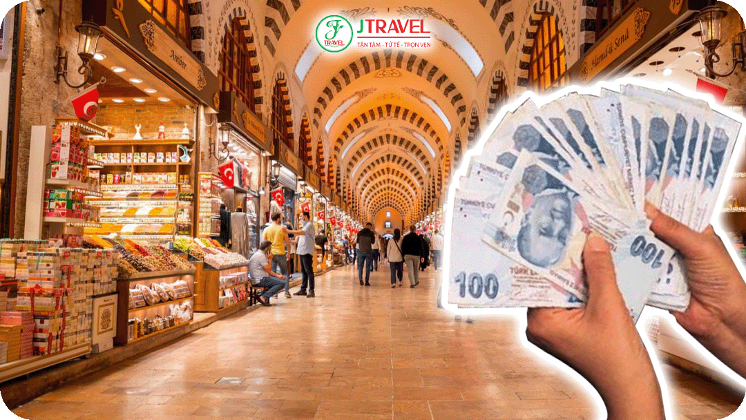 Cần mang bao nhiêu tiền mặt khi đi tour Thổ Nhĩ Kỳ