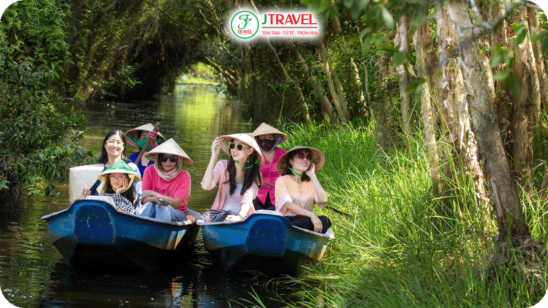 Làng nổi Tân Lập - Mê đắm vẻ đẹp quên lối về