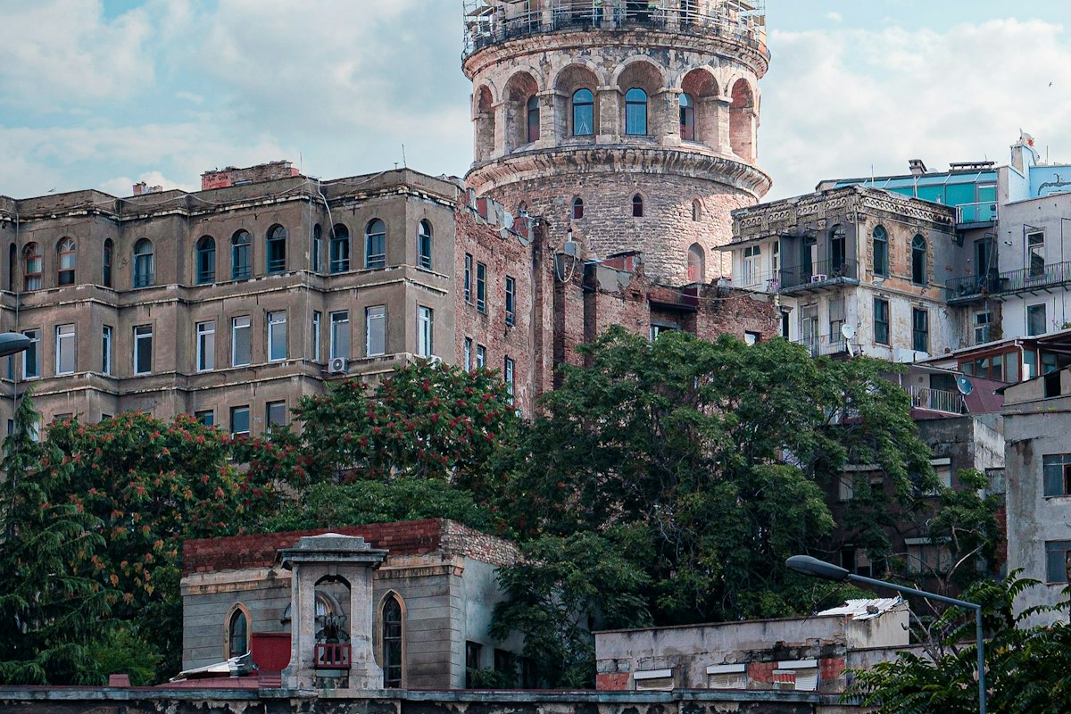 Tháp Galata ở Istanbul