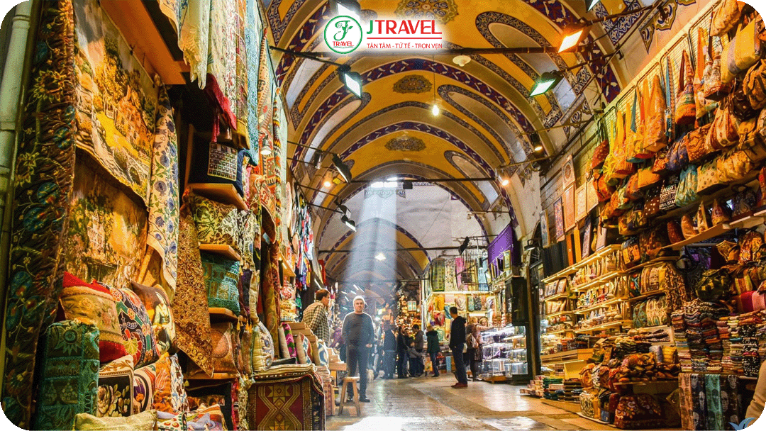 Khu chợ Grand Bazaar độc đáo, đầy sắc màu