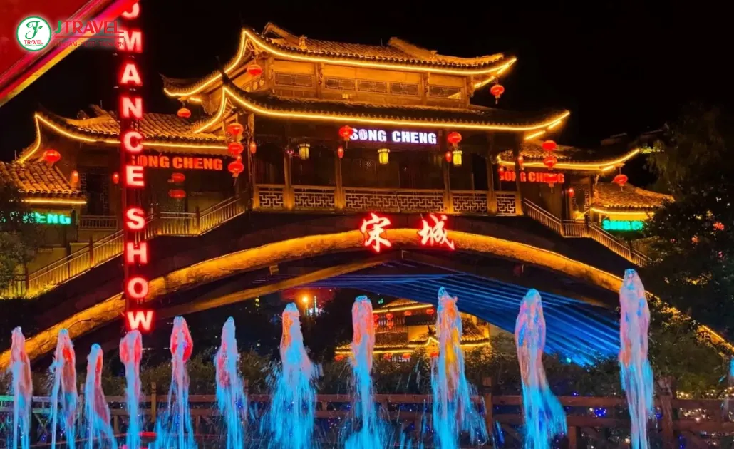 Công viên Tống Thành Hàng Châu tái hiện văn hóa thời Tống với show nghệ thuật hoành tráng