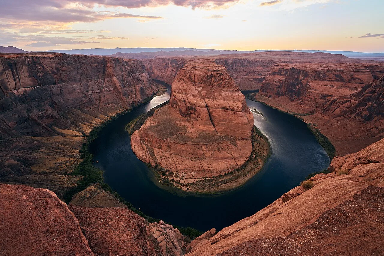 Horseshoe Bend, khúc sông Colorado hình móng ngựa gần Page