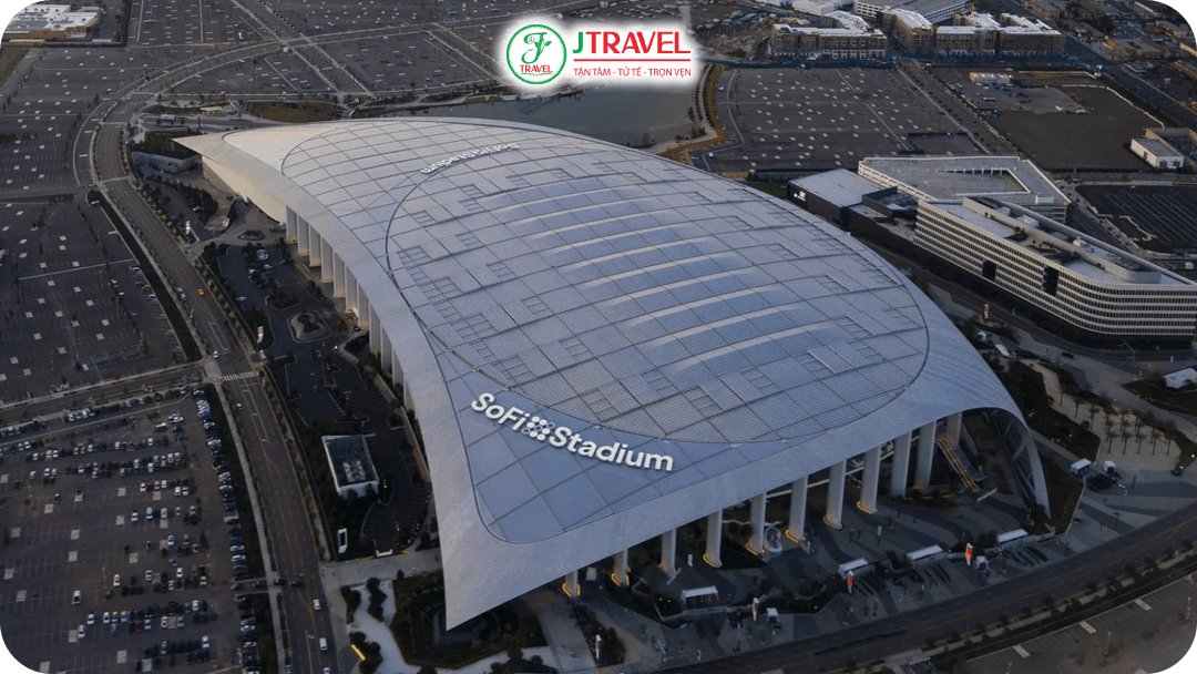 SoFi được khánh thành năm 2020 với sức chứa 70.240