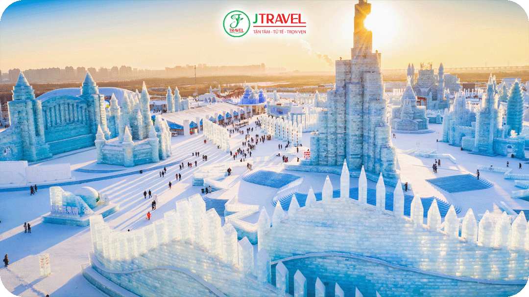 Lễ hội Băng Tuyết Cáp Nhĩ Tân – Biểu tượng du lịch mùa đông Trung Quốc