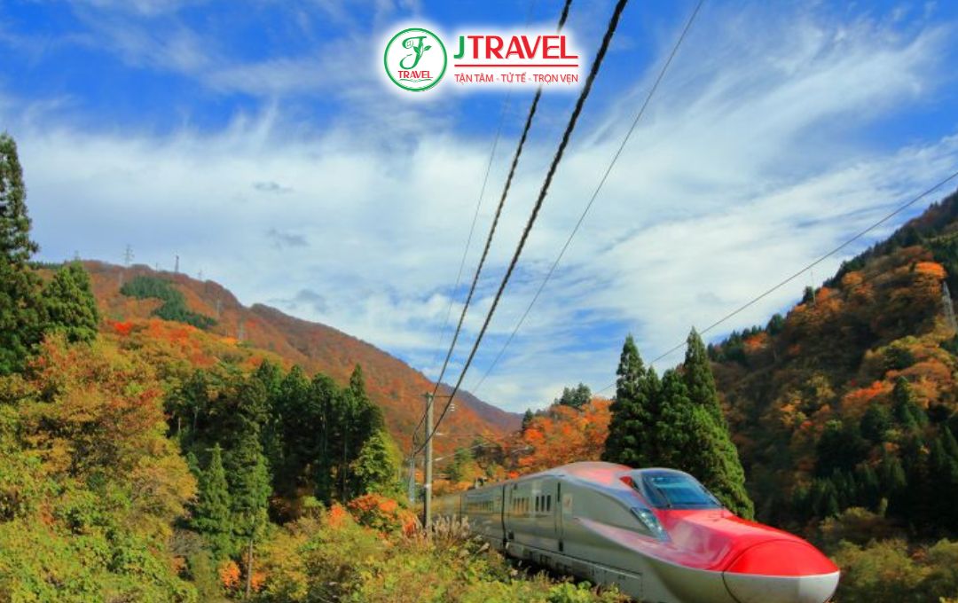 Đi tàu Shinkansen