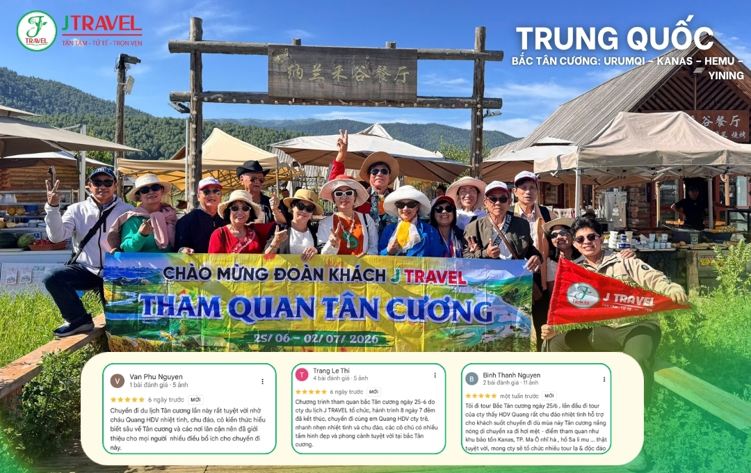 Trải nghiệm của đoàn khách về tour