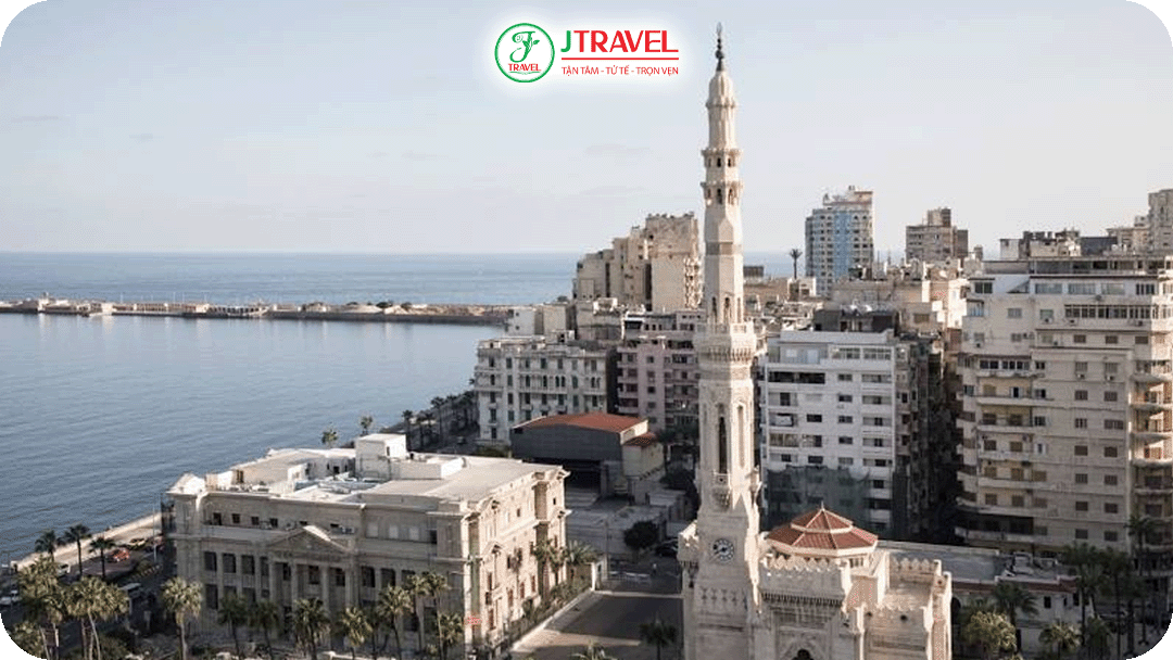 Thành phố Alexandria – Viên ngọc bên bờ Địa Trung Hải