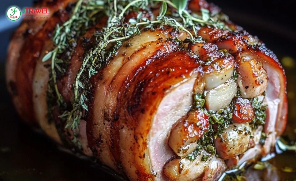 Heo quay Porchetta giòn rụm