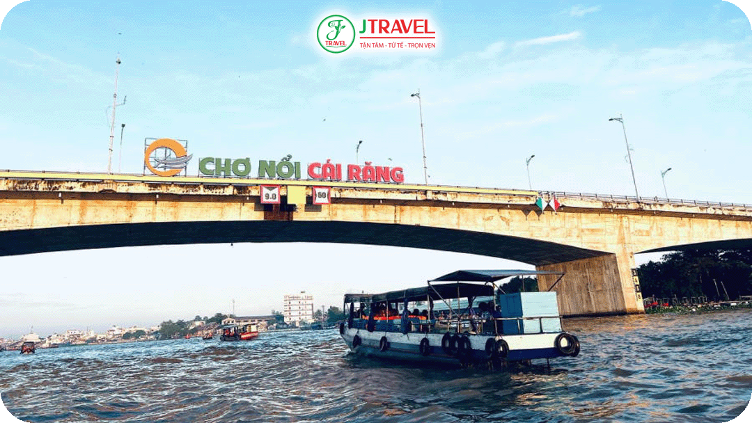 Chợ nổi Cái Răng - Khu chợ nổi lớn và nổi tiếng nhất miền Tây