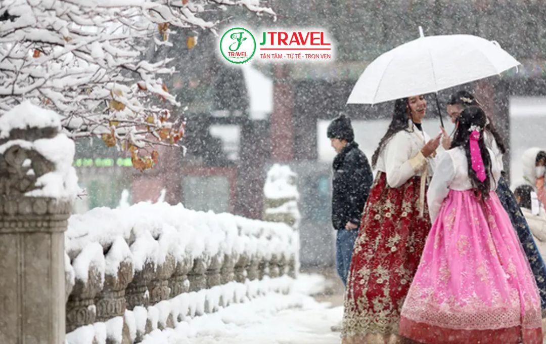 Mùa đông biến Hàn Quốc thành một khung cảnh hoàn toàn khác