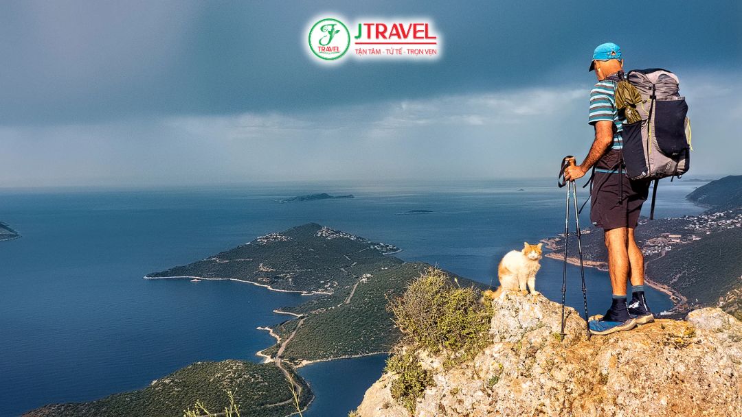 Cung trekking Lycian Way dọc bờ biển Địa Trung Hải Thổ Nhĩ Kỳ