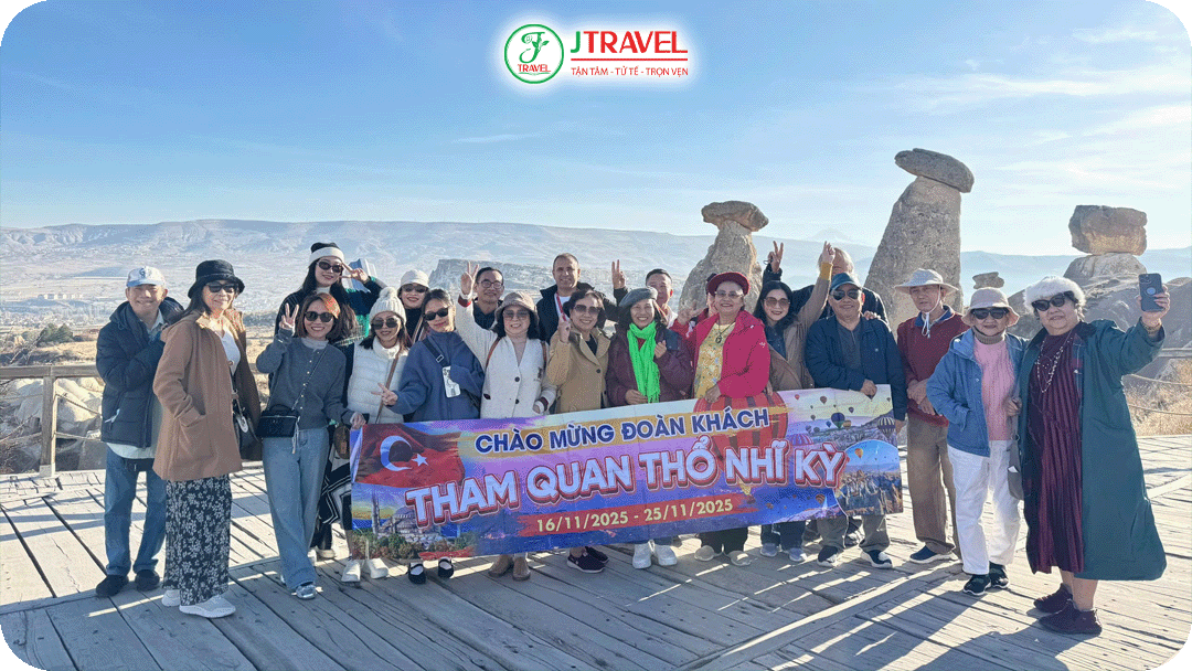 J Travel - công ty tổ chức Tour Thổ Nhĩ Kỳ uy tín