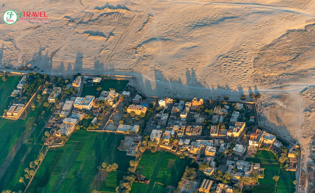 Lưu ý khi bay khinh khí cầu Luxor Ai Cập