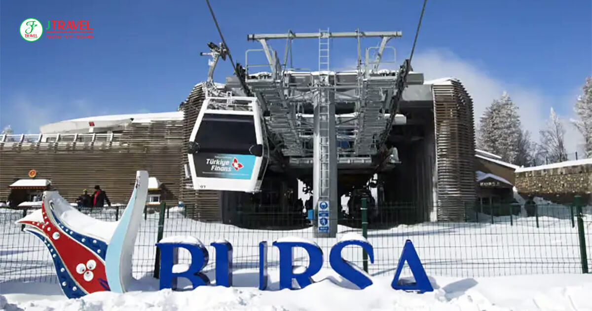 Cáp treo Bursa lên Uludağ