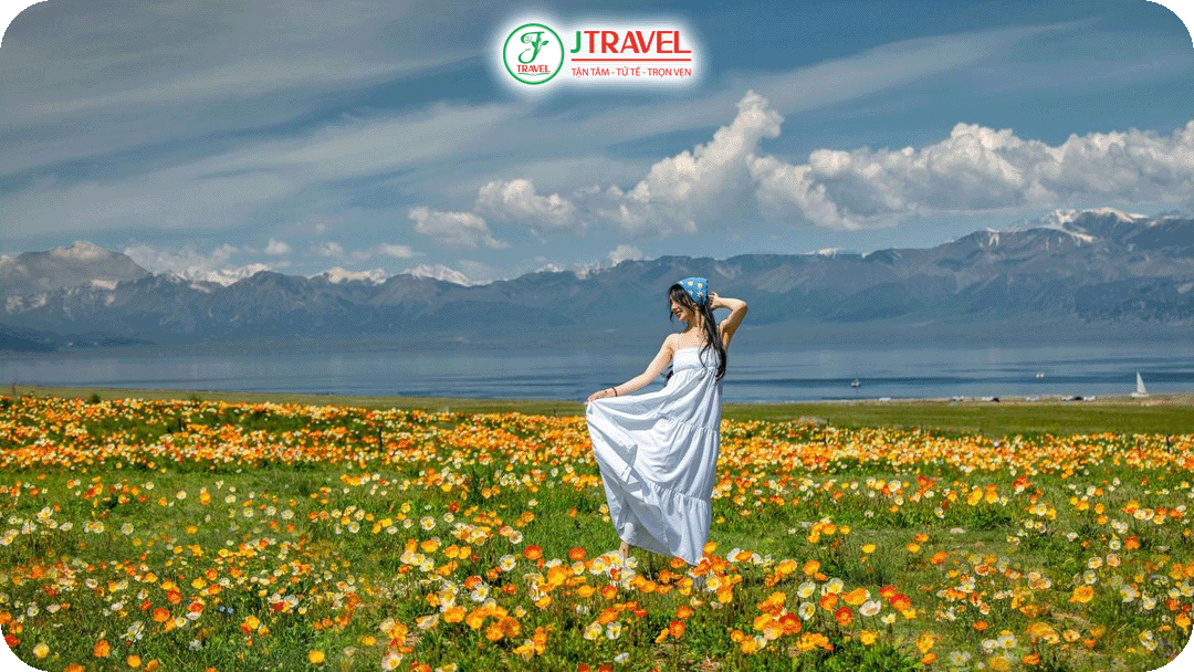 Hồ Sayram – Không gian tĩnh lặng giữa núi và gió