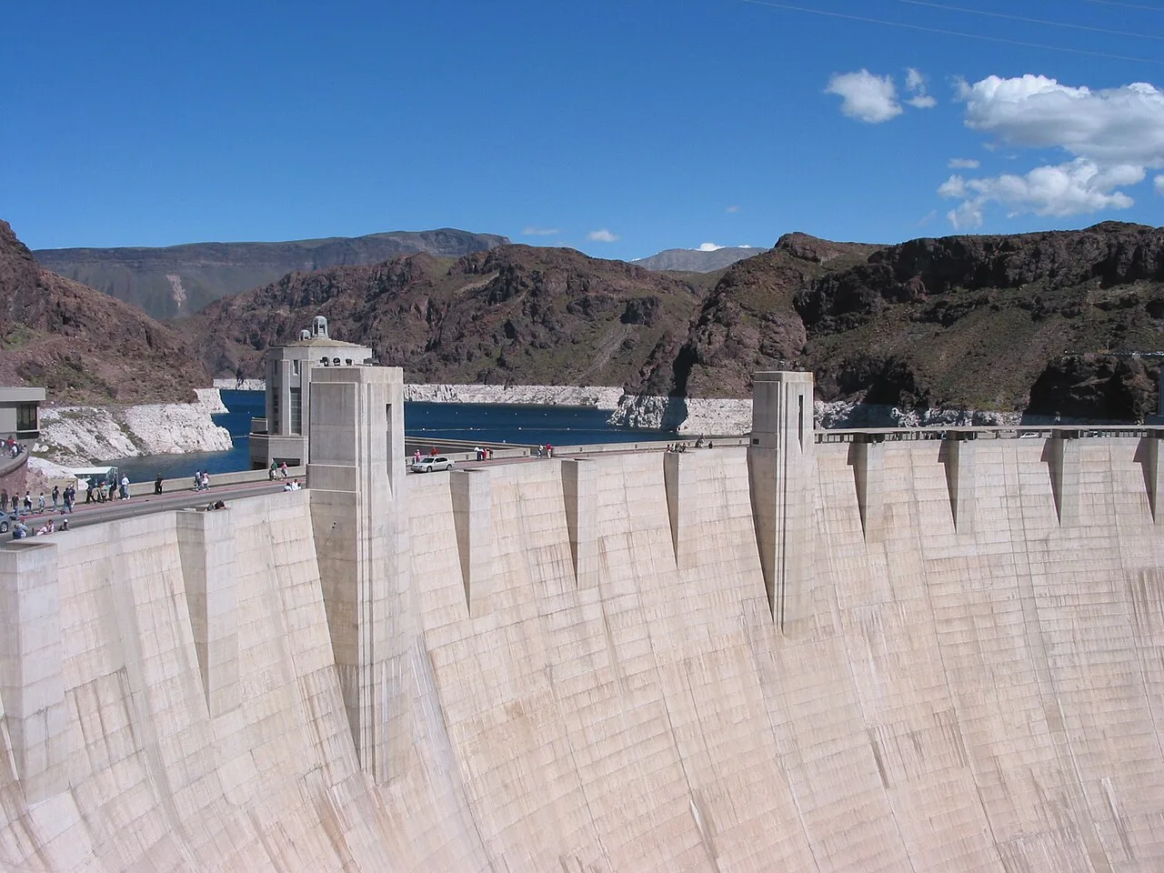 Đập Hoover gần Las Vegas trên sông Colorado