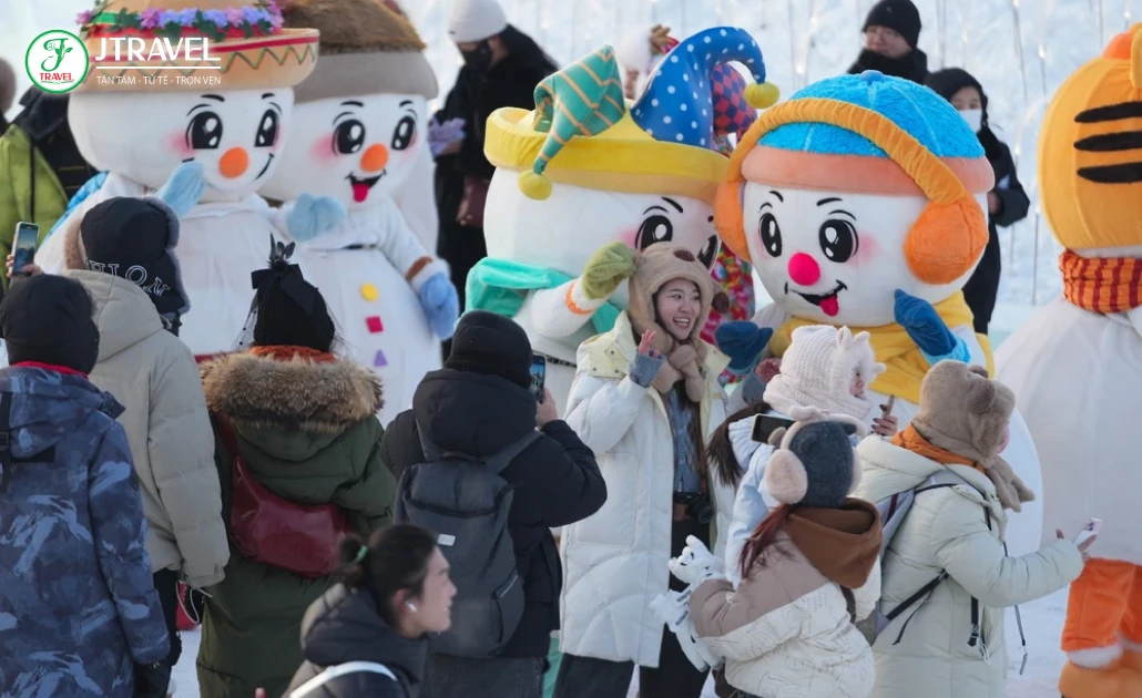 Trang phục giữ ấm khi du lịch Harbin