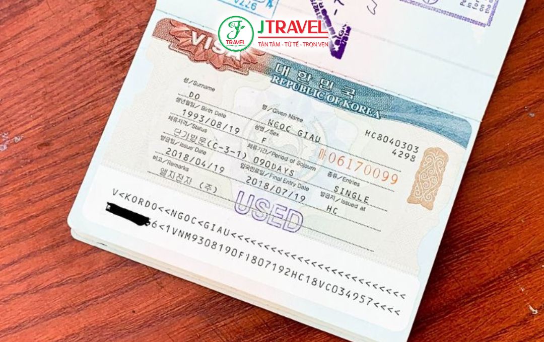Visa Hàn Quốc Mới Nhất