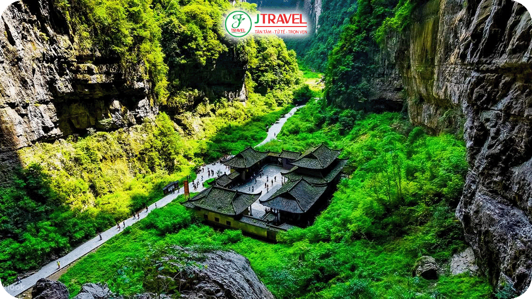 Công viên địa chất Vũ Long (Wulong Karst) di sản thế giới được UNESCO công nhận