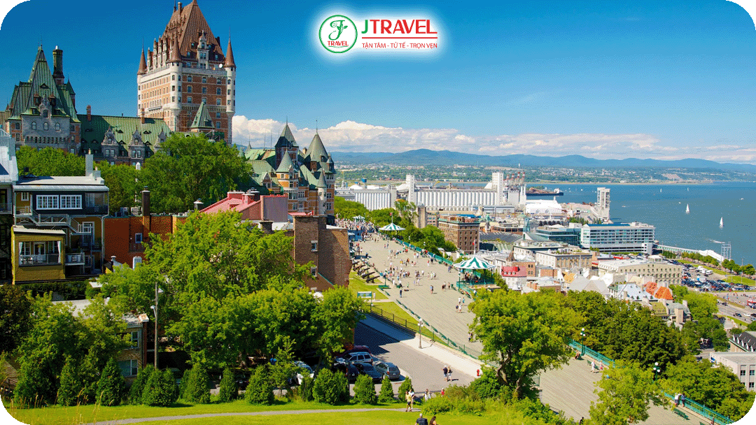 Quebec – “Paris của Bắc Mỹ” với vẻ đẹp cổ kính vượt thời gian