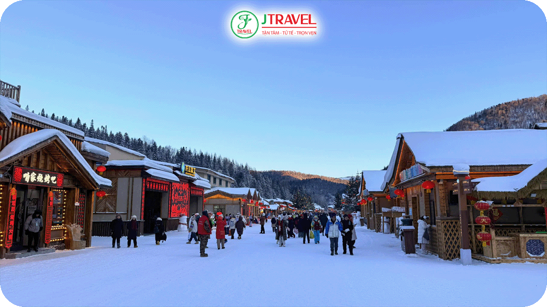 Làng Tuyết Hương – Khung cảnh Tết như truyện cổ tích