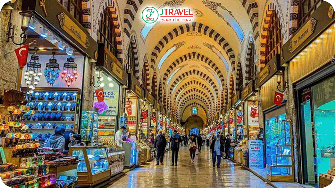Chợ Spice Bazaar – Trái tim gia vị rực rỡ của du lịch Thổ Nhĩ Kỳ