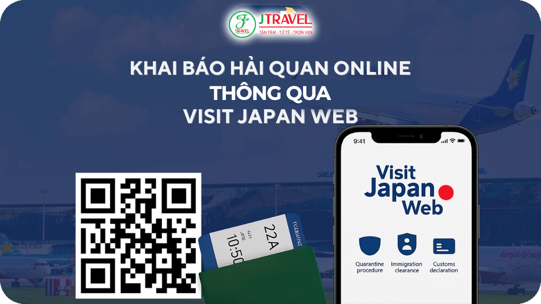 Khai báo hải quan online thông qua Visit Japan Web