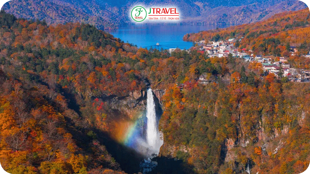 Thác Kegon vẻ đẹp cổ tích đầy huyền ảo mùa thu