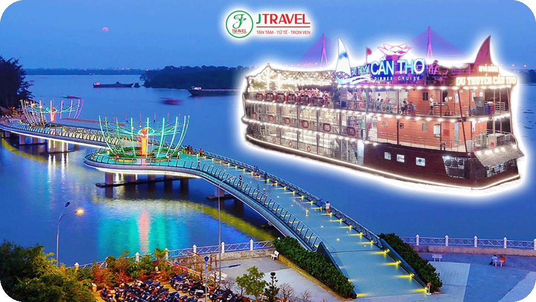 Bến Ninh Kiều – biểu tượng văn hóa vô cùng nổi tiếng tại Cần Thơ