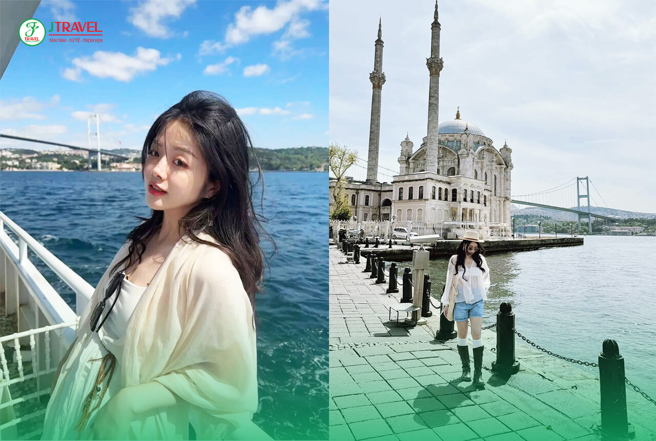 Check in cùng cây cầu nổi tiếng ở Thỗ Nhĩ Kỳ