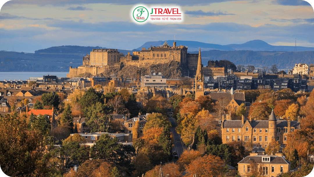 Edinburgh – Thành phố di sản trong sắc thu