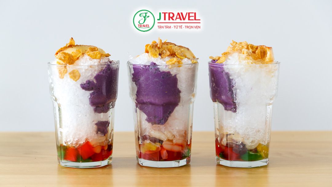 Món halo-halo Philippines mát lạnh ngọt dịu