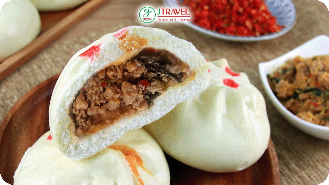 Bánh bao hấp Bắc Kinh là món ăn ấm lòng vào mùa đông