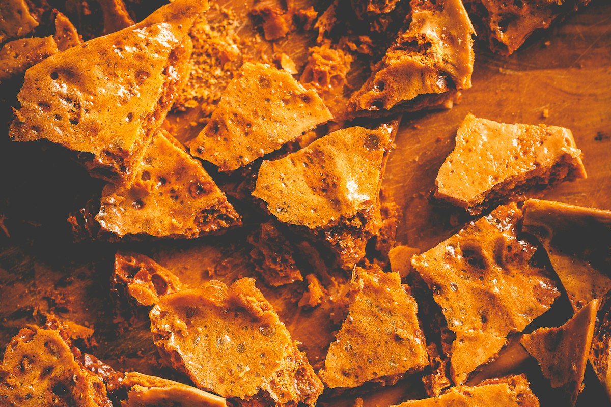 Kẹo toffee giòn ngọt