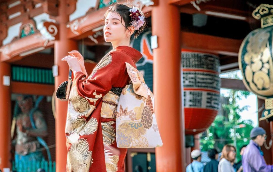 Thuê kimono dạo phố cổ