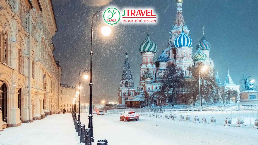 Điện Kremlin mùa đông