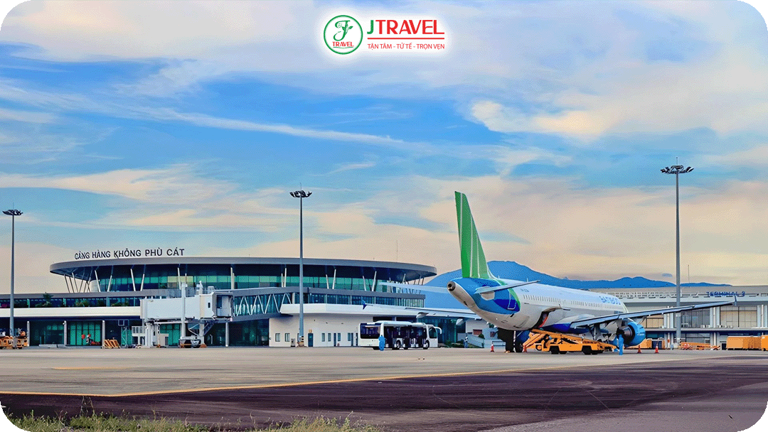 Quy Nhơn thường phải bay đến sân bay Phù Cát rồi di chuyển thêm vào trung tâm