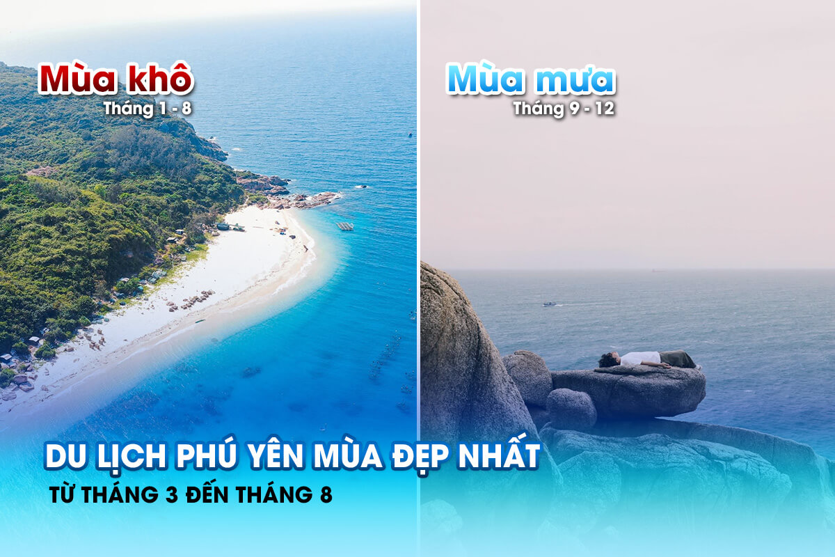 Du lịch Phú Yên tháng 3 - tháng 8 là thời điểm đẹp nhất trong năm